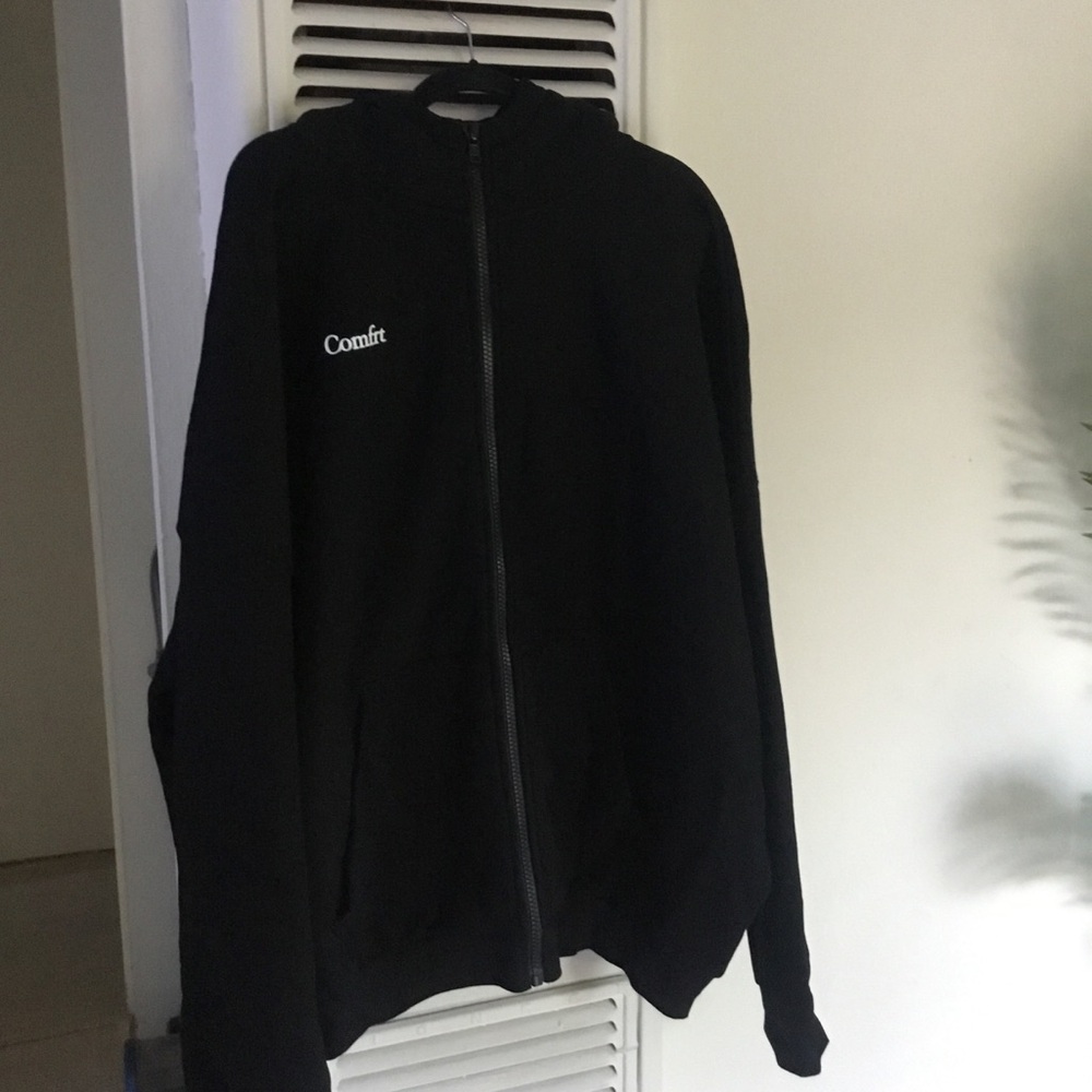 Comfirt Black Full-Zip Men’s Jacket